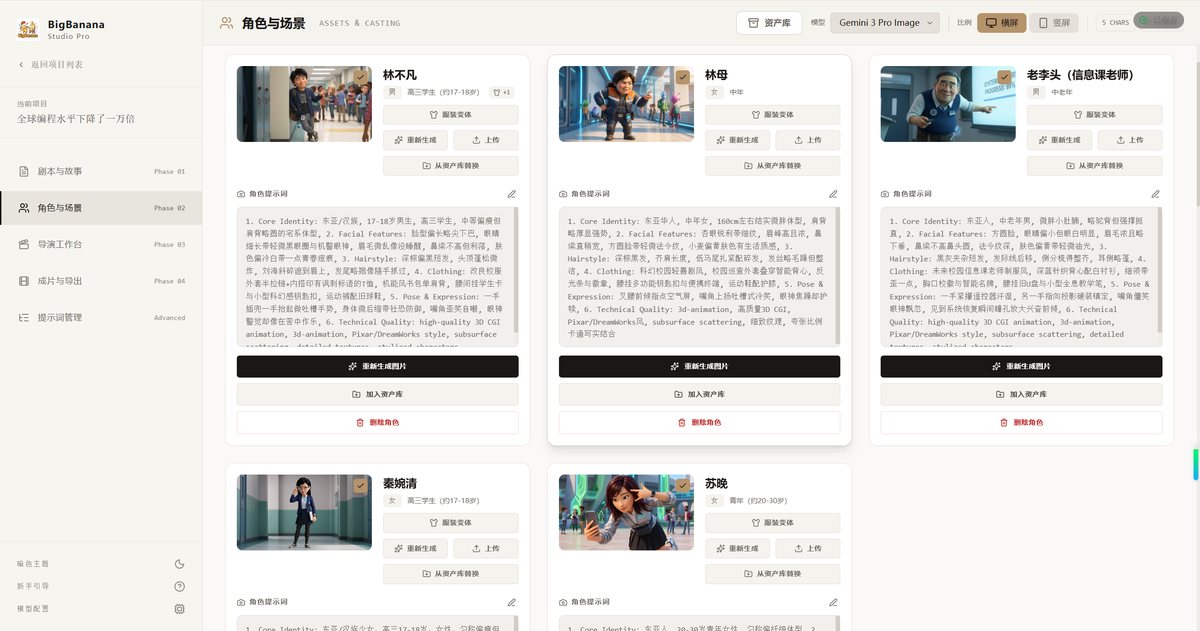 角色定妆照与场景资产管理：为角色建立全片视觉锚点
